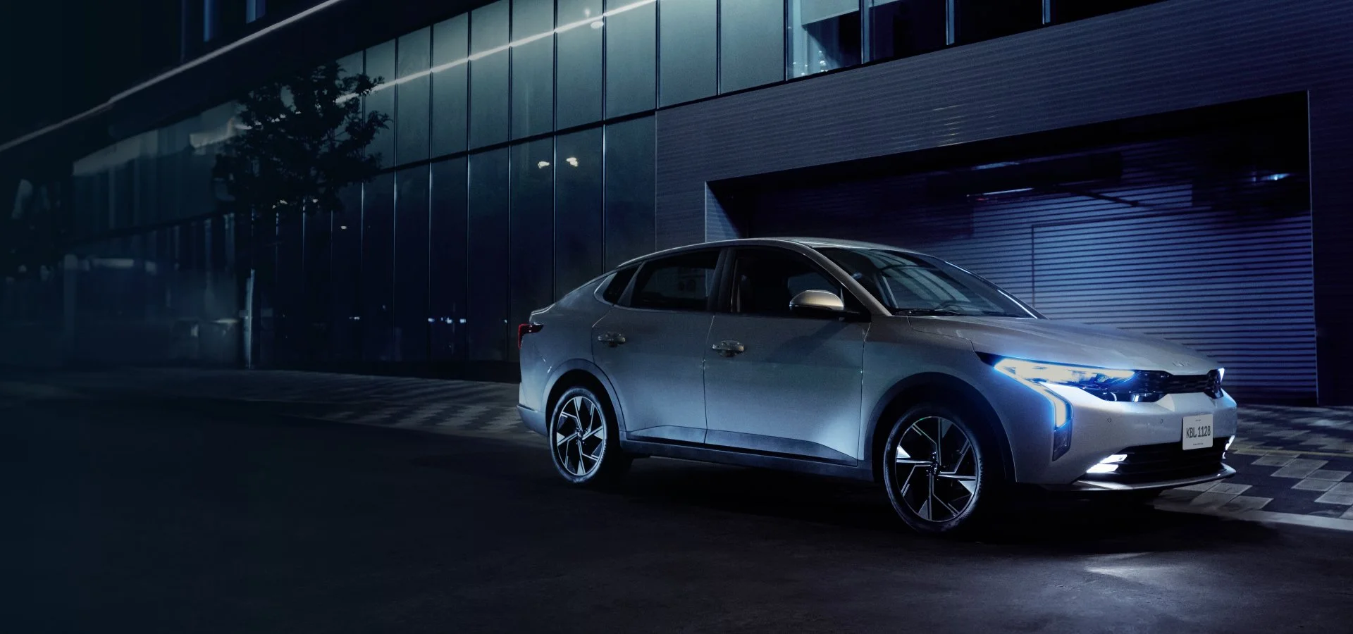 Aparcamiento Carro Gris